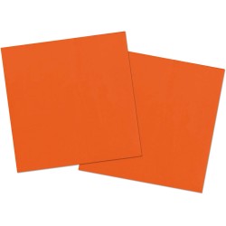 Oranje servetten - 33cm
